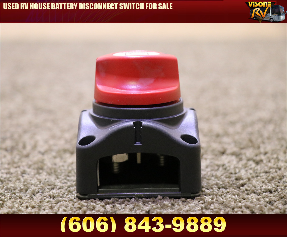 RV Components USED RV HOUSE BATTERY DISCONNECT SWITCH FOR SALE Battery