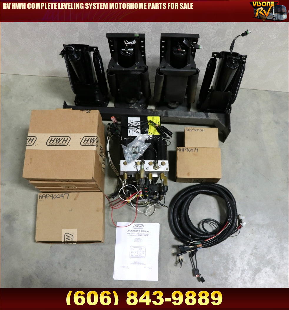 RV Components RV HWH COMPLETE LEVELING SYSTEM MOTORHOME PARTS FOR SALE