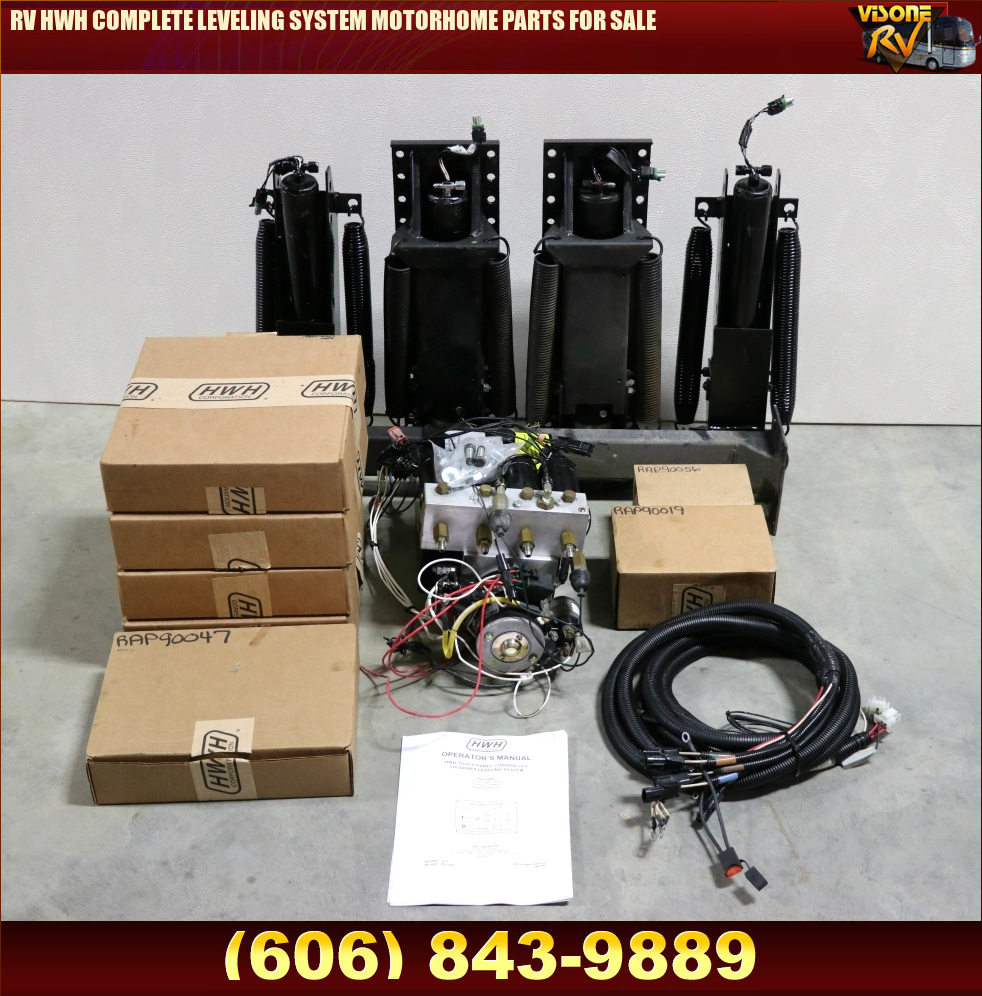 RV Components RV HWH COMPLETE LEVELING SYSTEM MOTORHOME PARTS FOR SALE