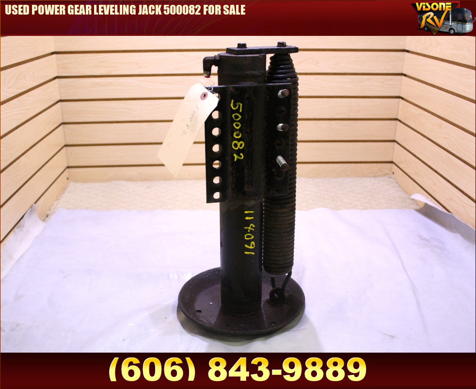 RV Components USED POWER GEAR LEVELING JACK 500082 FOR SALE Leveling