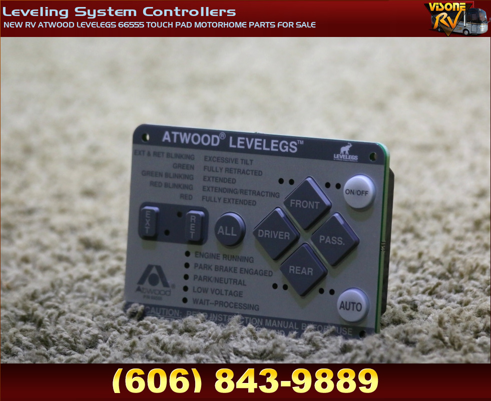 RV Components NEW RV ATWOOD LEVELEGS 66555 TOUCH PAD MOTORHOME PARTS
