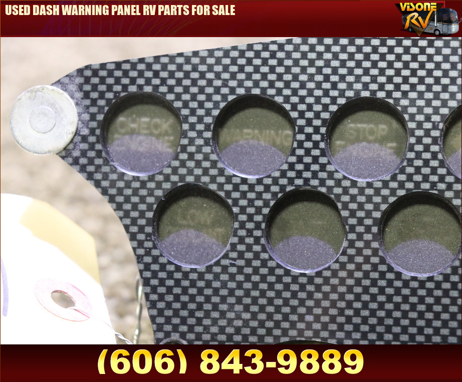 RV Components USED DASH WARNING PANEL RV PARTS FOR SALE Motorhome