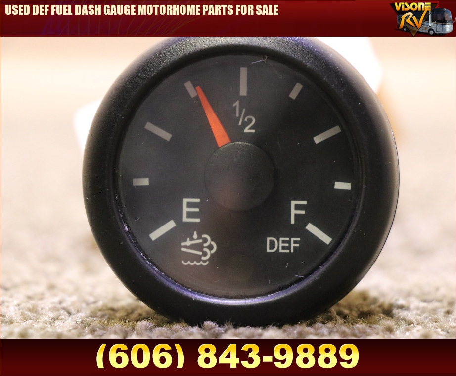 RV Components USED DEF FUEL DASH GAUGE MOTORHOME PARTS FOR SALE Motorhome Cluster Gauges