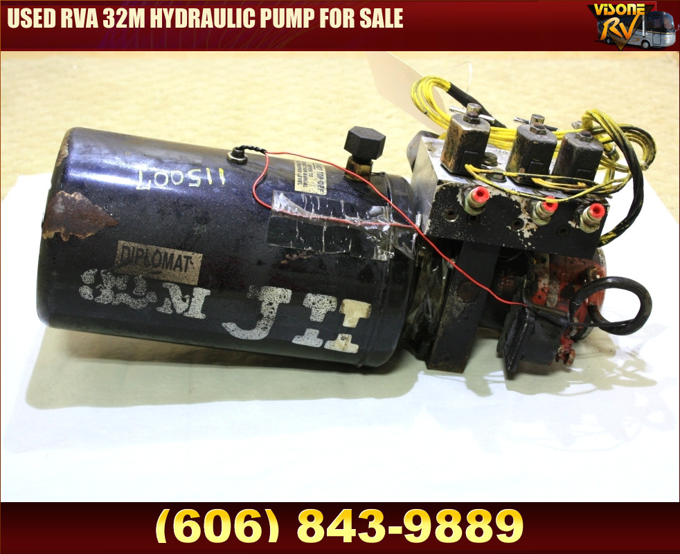 RV Components USED RVA 32M HYDRAULIC PUMP FOR SALE Motorhome Hydraulic