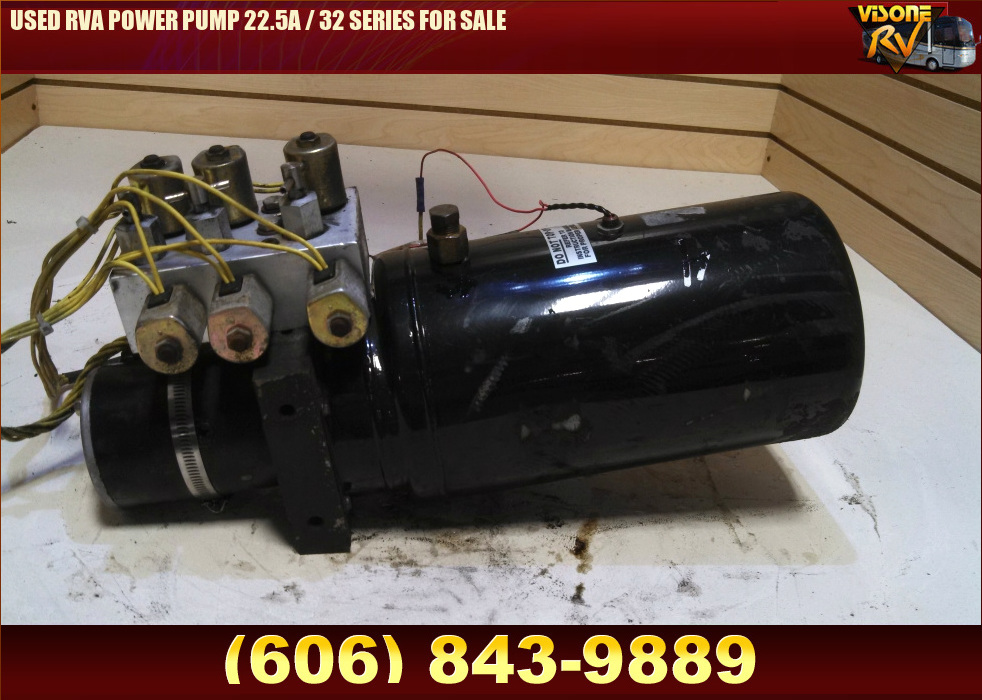 RV Components USED RVA POWER PUMP 22.5A / 32 SERIES FOR SALE Motorhome