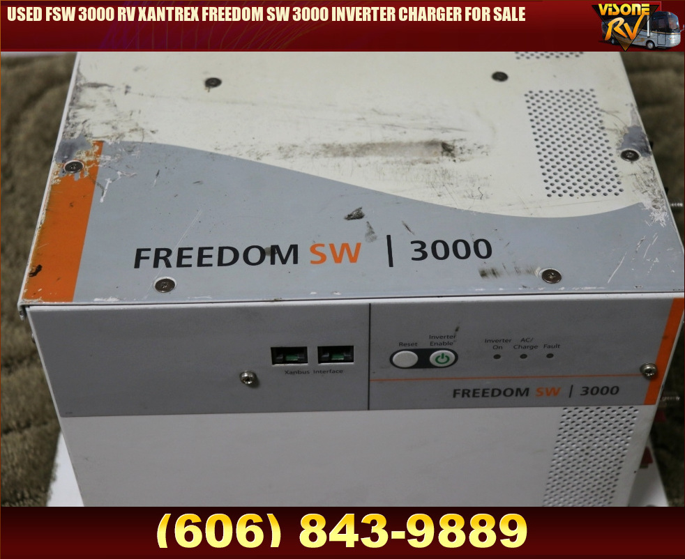 RV Components USED FSW 3000 RV XANTREX FREEDOM SW 3000 INVERTER CHARGER