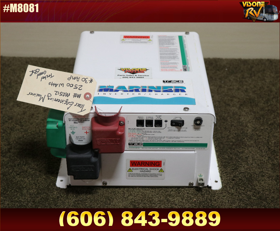 RV Components USED MOTORHOME TRACE ENGINEERING M2512 MARINER INVERTER