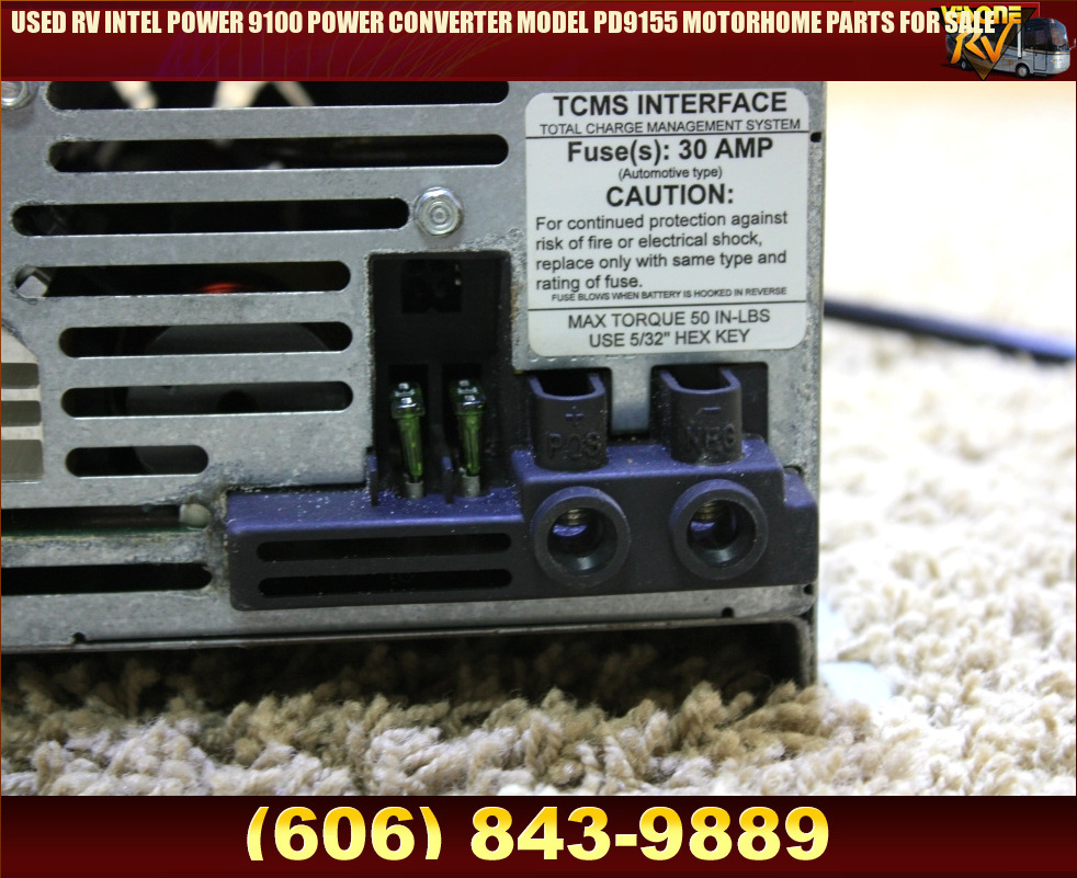 RV Components USED RV INTEL POWER 9100 POWER CONVERTER MODEL PD9155
