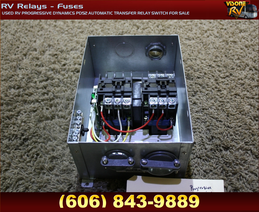 RV Components USED RV PROGRESSIVE DYNAMICS PD52 AUTOMATIC TRANSFER