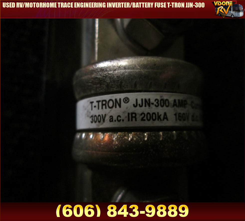 RV Components USED RV/MOTORHOME TRACE ENGINEERING INVERTER/BATTERY FUSE