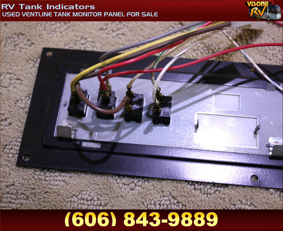 RV Components USED VENTLINE TANK MONITOR PANEL FOR SALE RV Tank