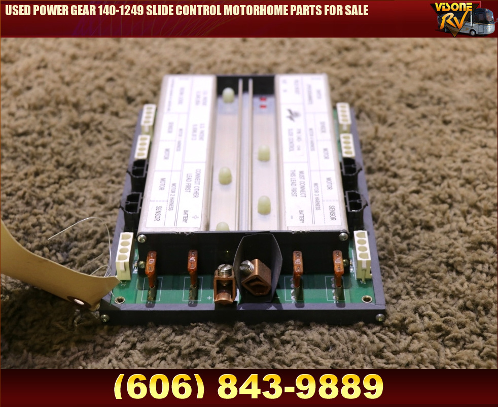 RV Components USED POWER GEAR 1401249 SLIDE CONTROL MOTORHOME PARTS