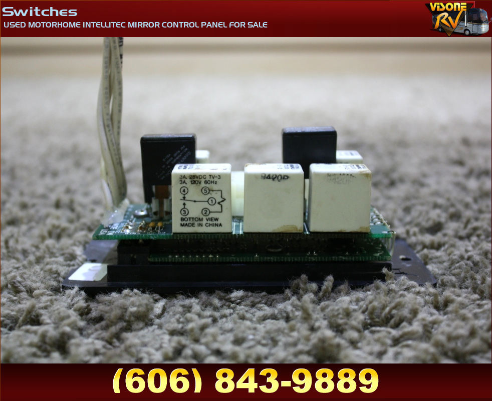 RV Components USED MOTORHOME INTELLITEC MIRROR CONTROL PANEL FOR SALE