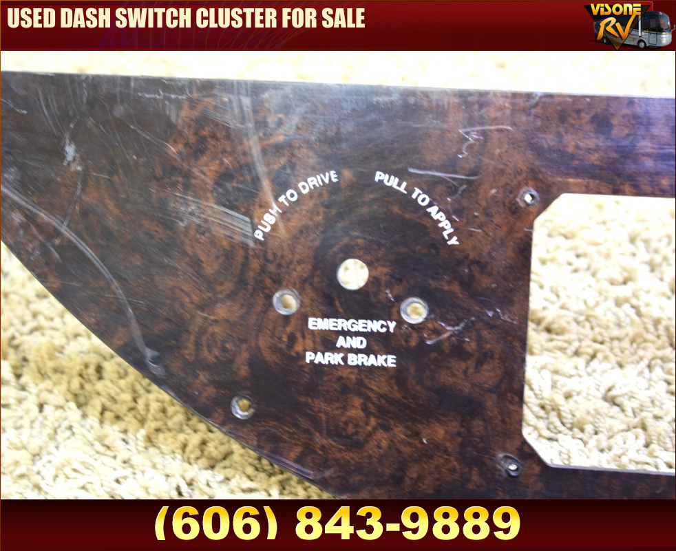 RV Components USED DASH SWITCH CLUSTER FOR SALE Switches RV/MOTORHOME