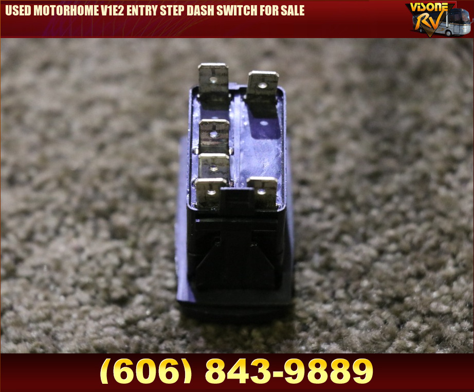 RV Components USED MOTORHOME V1E2 ENTRY STEP DASH SWITCH FOR SALE