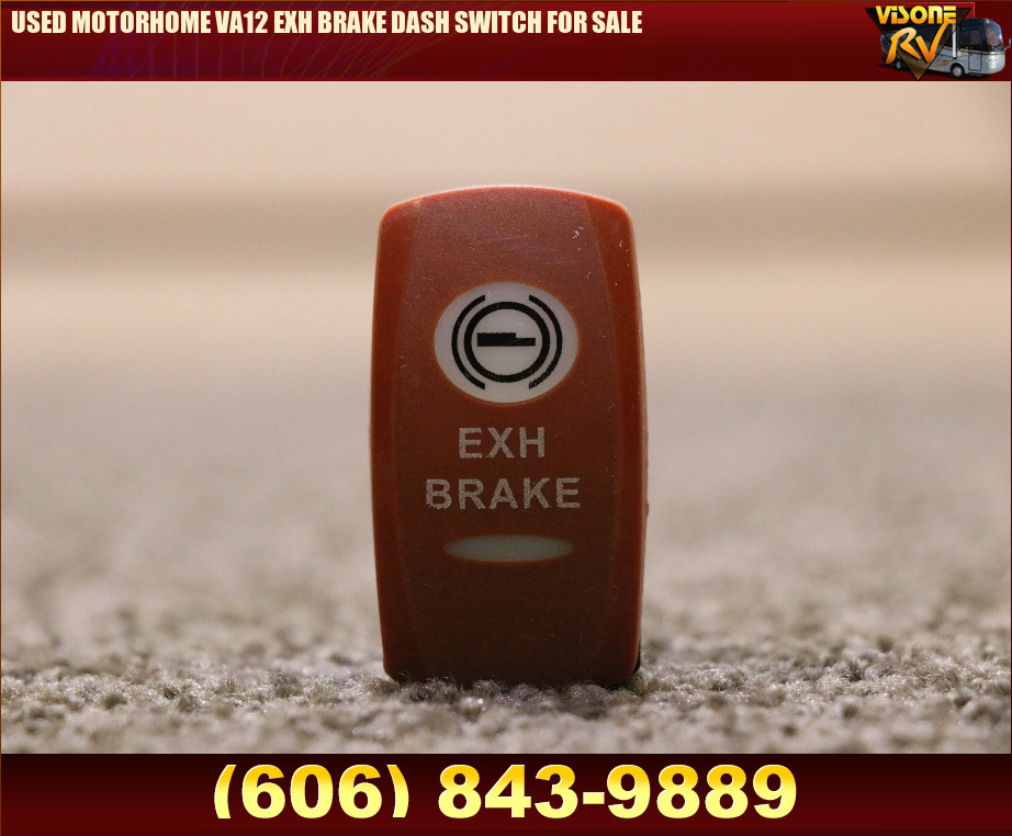 RV Components USED MOTORHOME VA12 EXH BRAKE DASH SWITCH FOR SALE