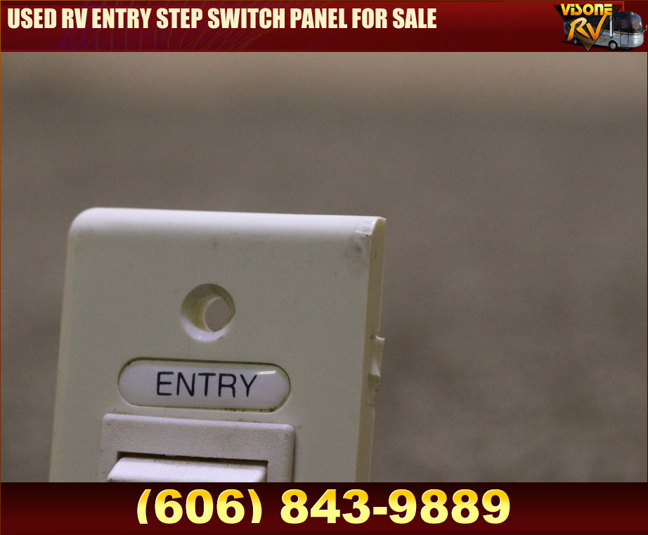 RV Components USED RV ENTRY STEP SWITCH PANEL FOR SALE Switches ENTRY