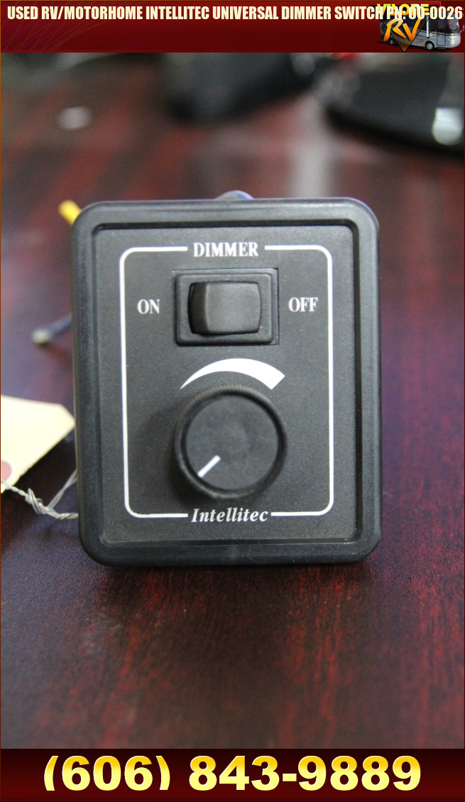 RV Components USED RV/MOTORHOME INTELLITEC UNIVERSAL DIMMER SWITCH PN