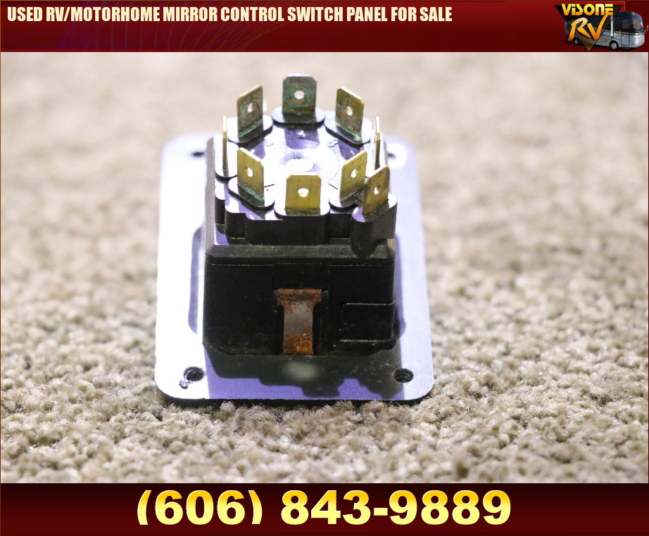 RV Components USED RV/MOTORHOME MIRROR CONTROL SWITCH PANEL FOR SALE