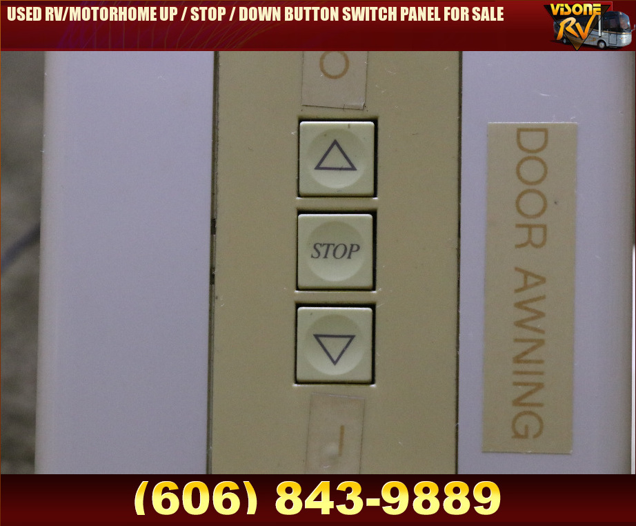 RV Components USED RV/MOTORHOME UP / STOP / DOWN BUTTON SWITCH PANEL ...