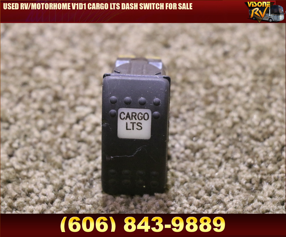 RV Components USED RV/MOTORHOME V1D1 CARGO LTS DASH SWITCH FOR SALE