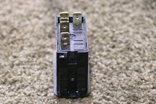 USED BLACK ROCKER DASH SWITCH L18D1 RV/MOTORHOME PARTS FOR SALE