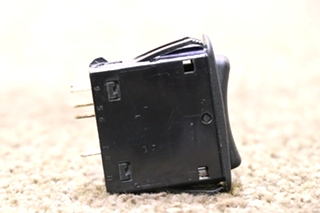 USED BLACK ROCKER DASH SWITCH L18D1 RV/MOTORHOME PARTS FOR SALE