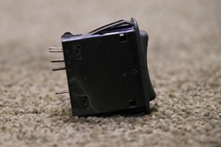 USED RV L18D1 BLACK ROCKER DASH SWITCH FOR SALE