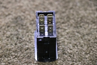 USED MOTORHOME BLACK ROCKER L24D1 DASH SWITCH FOR SALE