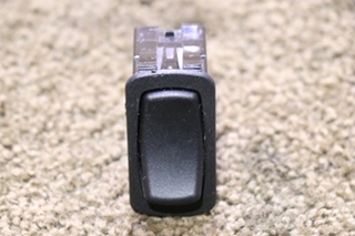 USED MOTORHOME BLACK ROCKER L24D1 DASH SWITCH FOR SALE