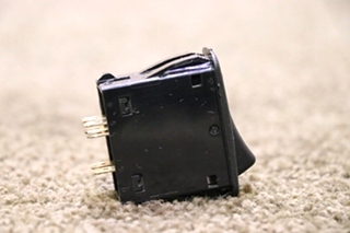 USED MOTORHOME BLACK ROCKER L24D1 DASH SWITCH FOR SALE