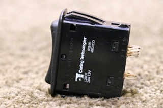 USED RV/MOTORHOME BLACK ROCKER DASH SWITCH L28D1 FOR SALE