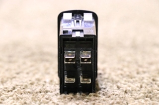 USED RV/MOTORHOME BLACK ROCKER DASH SWITCH L28D1 FOR SALE