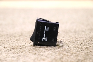 USED BLACK ROCKER DASH SWITCH L11D1 RV/MOTORHOME PARTS FOR SALE