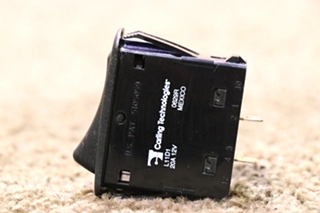 USED BLACK ROCKER DASH SWITCH L11D1 RV/MOTORHOME PARTS FOR SALE