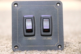 USED MONACO COSMETIC / CEILING SWITCH PANEL RV PARTS FOR SALE
