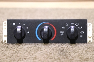 USED RV/MOTORHOME FORD DASH AC CONTROL PANEL XL5H-19C733-BA FOR SALE