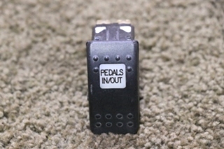 USED PEDALS IN / OUT DASH SWITCH VLD1 RV/MOTORHOME PARTS FOR SALE