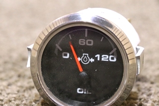 USED 946068 OIL PRESS DASH GAUGE RV PARTS FOR SALE