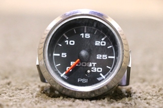 USED BOOST PSI 946072 DASH GAUGE MOTORHOME PARTS FOR SALE