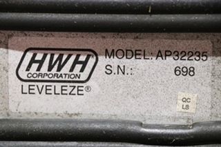 USED RV/MOTORHOME HWH LEVELEZE AP32235 FOR SALE