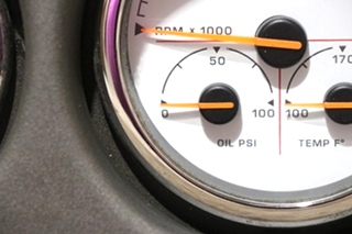 USED COMPLETE SPARTAN DASH GAUGE CLUSTER MOTORHOME PARTS FOR SALE