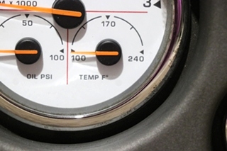 USED COMPLETE SPARTAN DASH GAUGE CLUSTER MOTORHOME PARTS FOR SALE