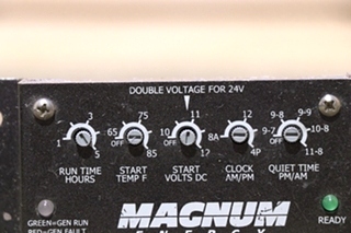 USED MAGNUM ENERGY AUTOMATIC GENERATOR START RV PARTS FOR SALE
