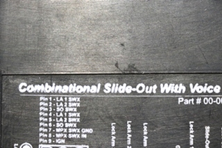 USED RV/MOTORHOME COMBINATIONAL SLIDE OUT WITH VOICE 00-00719-100 FOR SALE