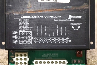 USED RV 00-00719-200 INTELLITEC COMBINATIONAL SLIDE OUT WITH VOICE FOR SALE