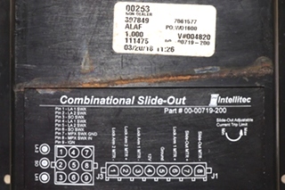 USED RV 00-00719-200 INTELLITEC COMBINATIONAL SLIDE OUT WITH VOICE FOR SALE