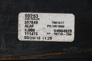 USED RV 00-00719-200 INTELLITEC COMBINATIONAL SLIDE OUT WITH VOICE FOR SALE