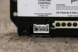 USED POWER GEAR LEVELING CONTROL MODULE 140-1227 RV/MOTORHOME PARTS FOR SALE