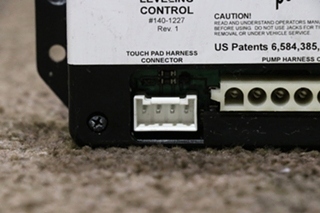 USED RV 140-1227 POWER GEAR LEVELING CONTROL MODULE FOR SALE
